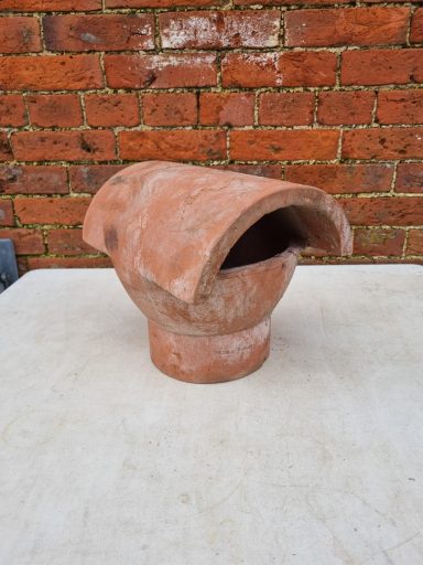 Terracotta chimney pot & cover